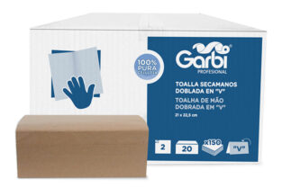 TOALLA SECAMANOS DOBLADA EN “V” (HGA20V1502)